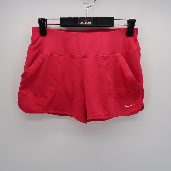 Nike Pants - Nike Dri Fit Logo Pull On Running Gym Yoga Shorts